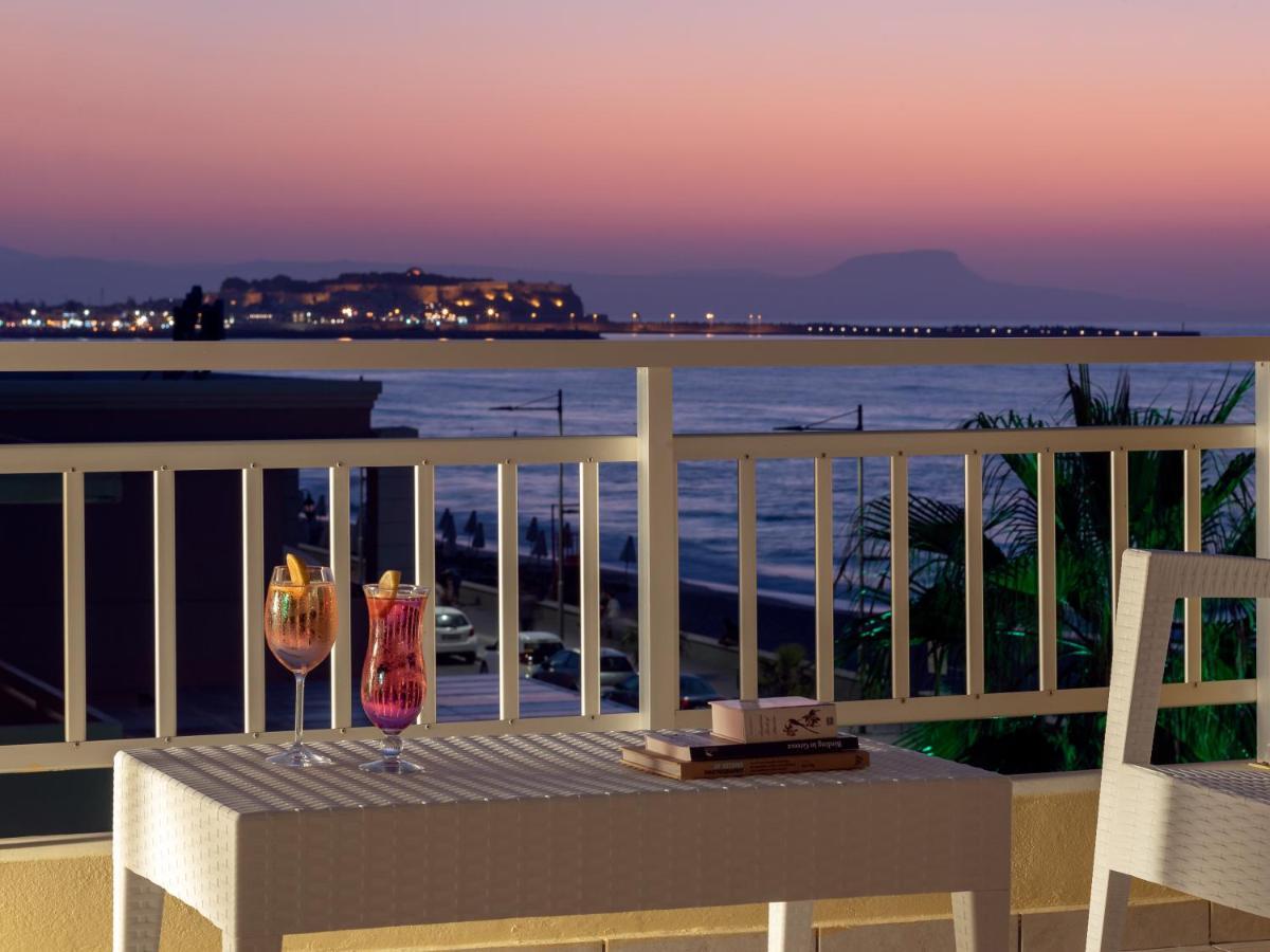 Unique Seaside Apartment Rethymno Exteriör bild