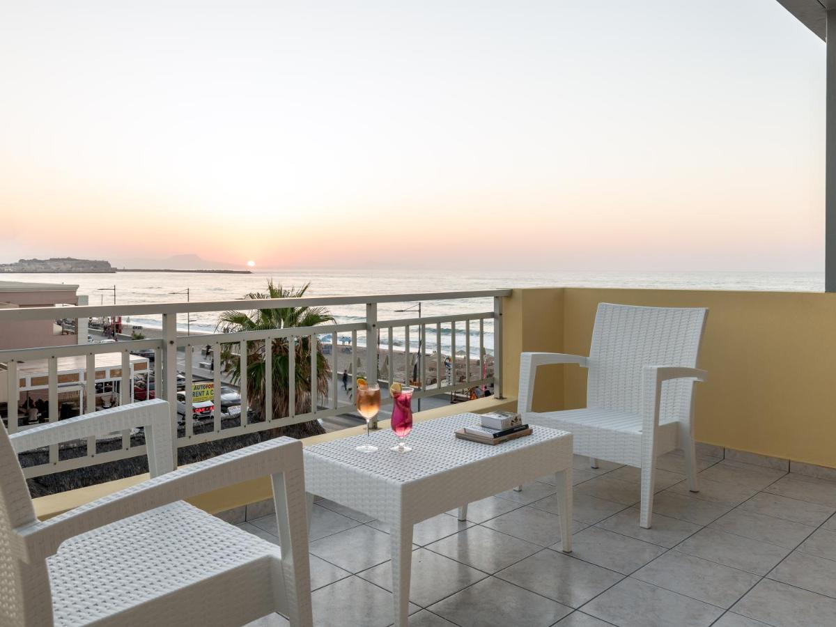 Unique Seaside Apartment Rethymno Exteriör bild